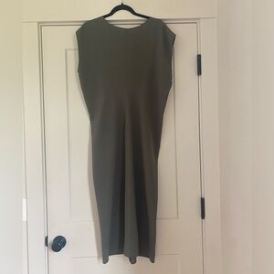 Zara Olive Midi Dress